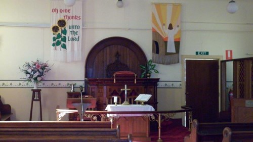 Inside Blayney Uniting Church